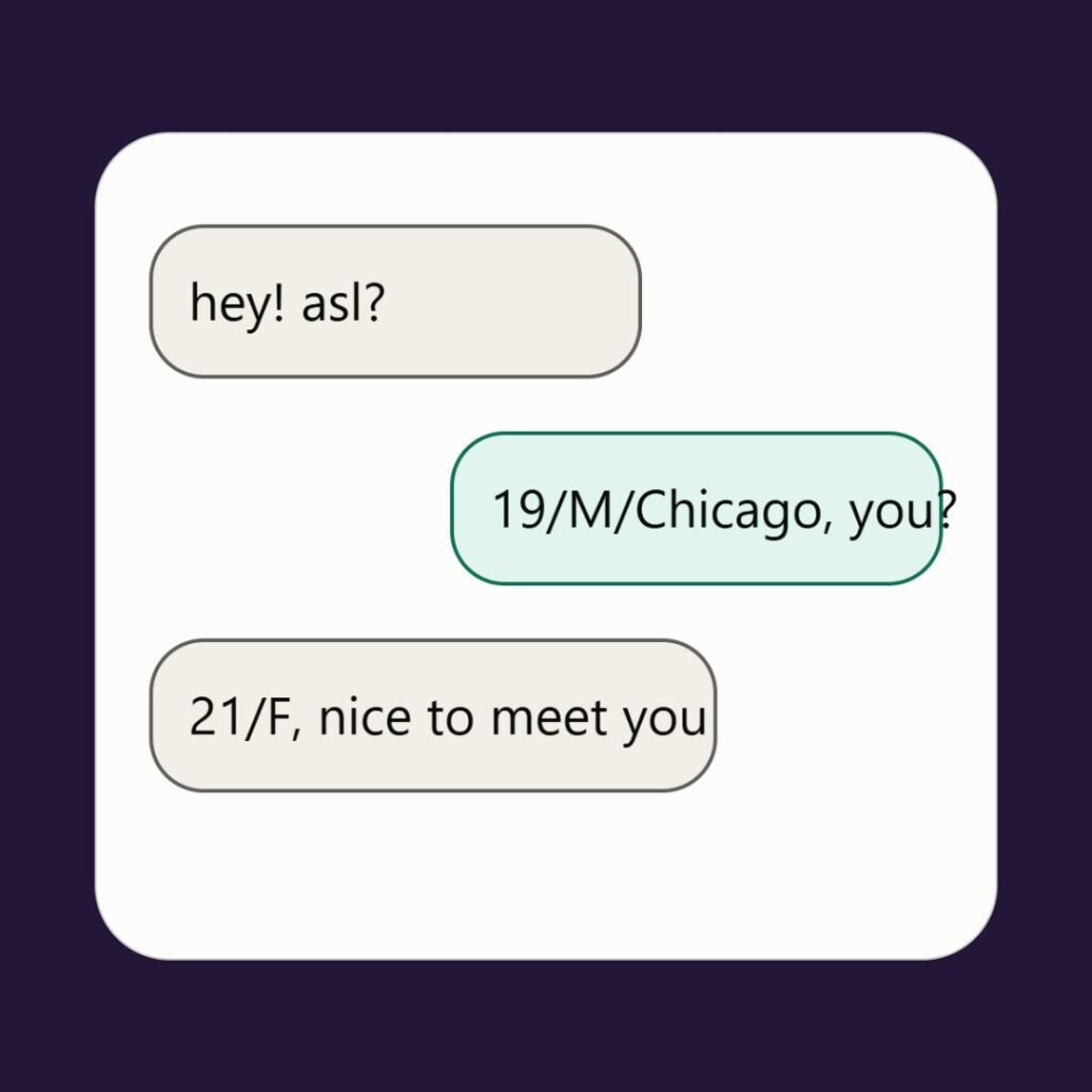 Examples of ASL in Conversation