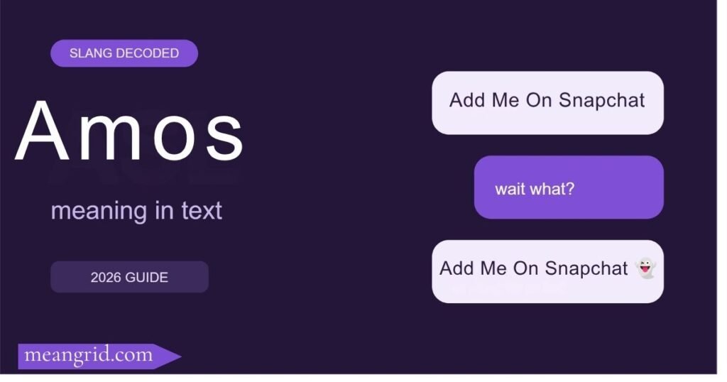 Amos Meaning in Text