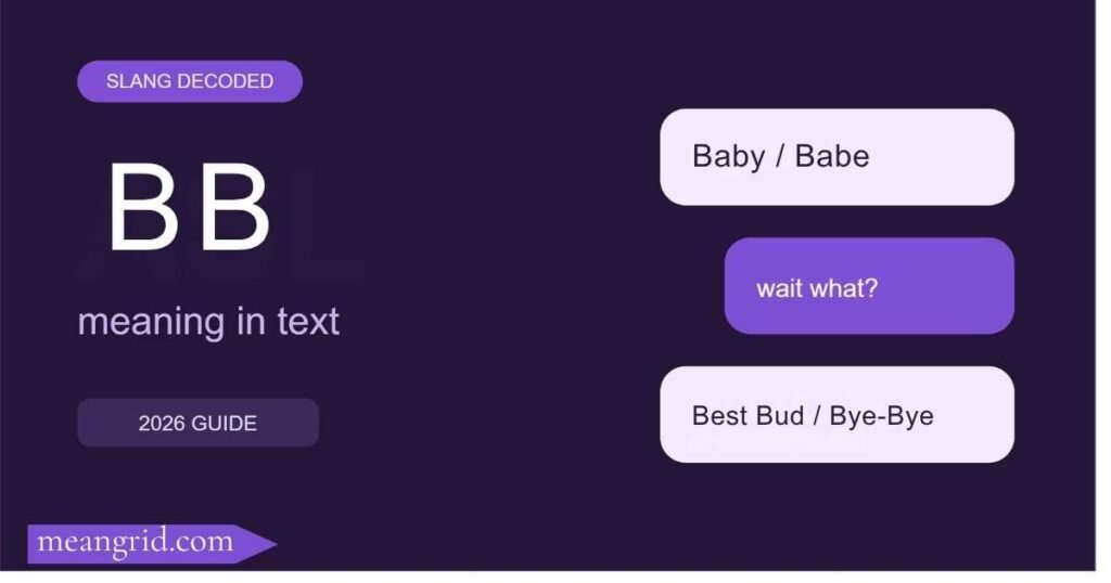 What Does BB mean in Text