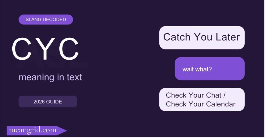 CYC Meaning in Text