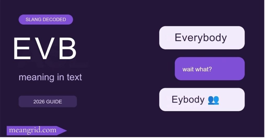 EVB Meaning in Text