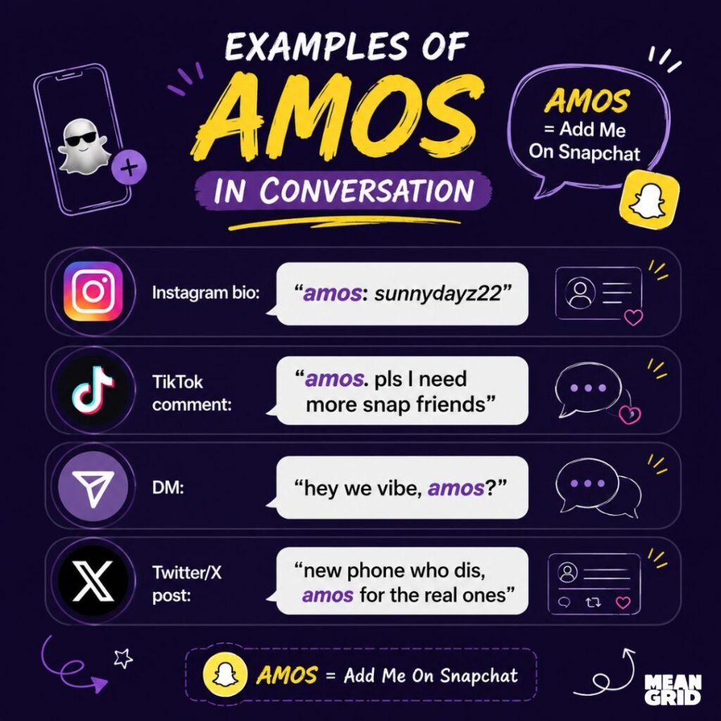 Examples of Amos in Conversation