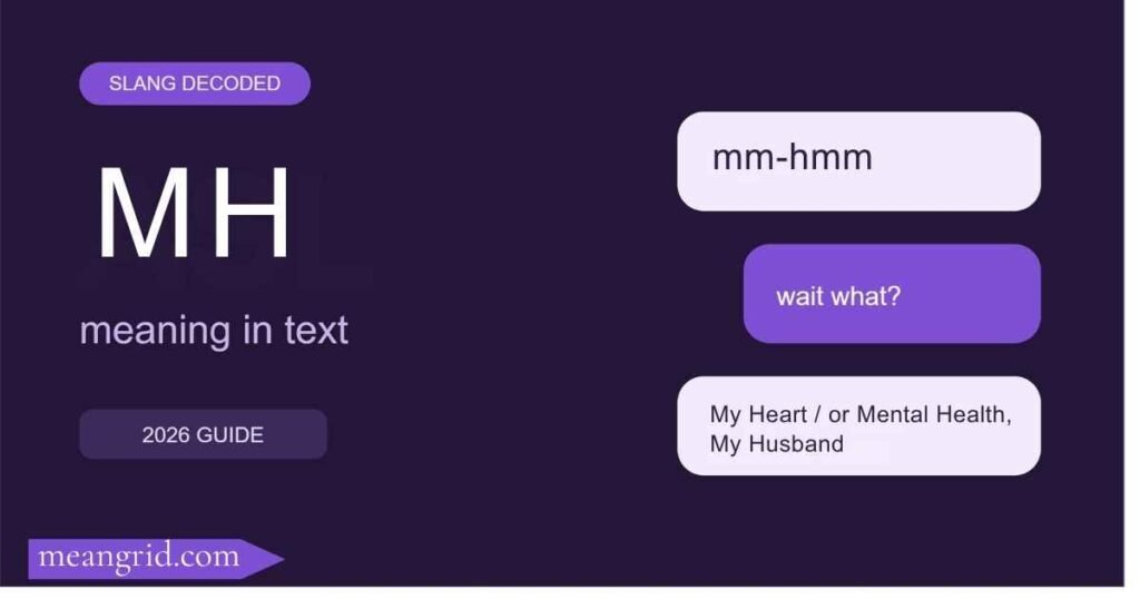 MH Meaning in Text Explained