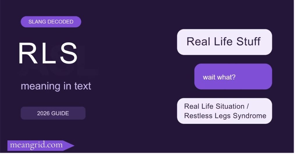 RLS Meaning in Text