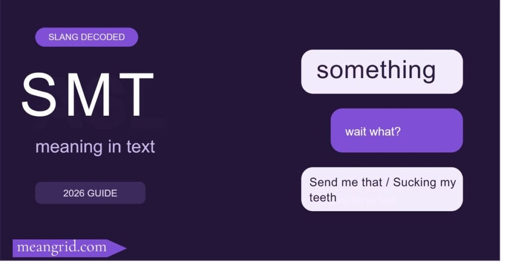 SMT Meaning in Text