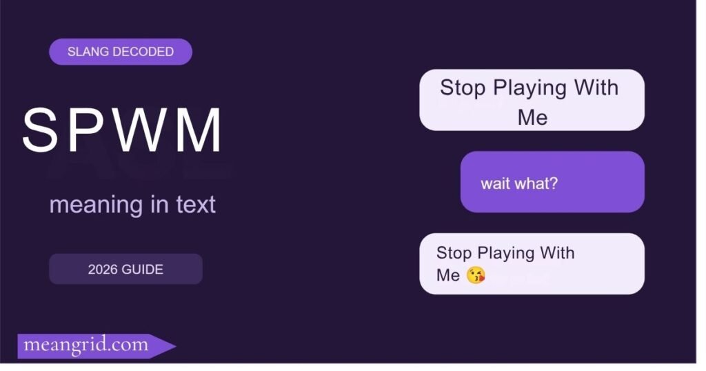 SPWM Meaning in Text