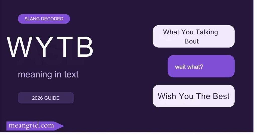 WYTB Meaning in Text