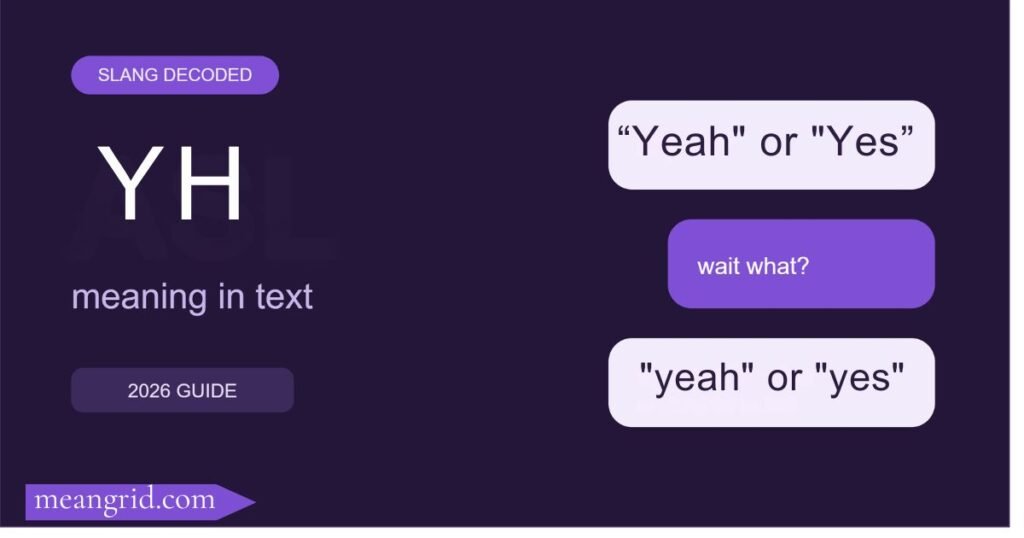 YH Meaning in Text
