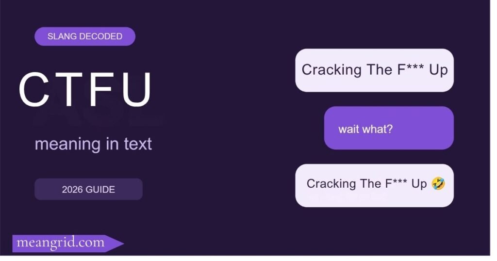 CTFU Meaning in Text