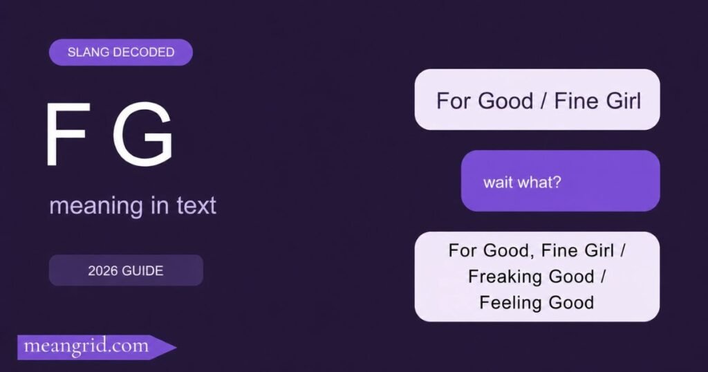 FG Meaning in Text