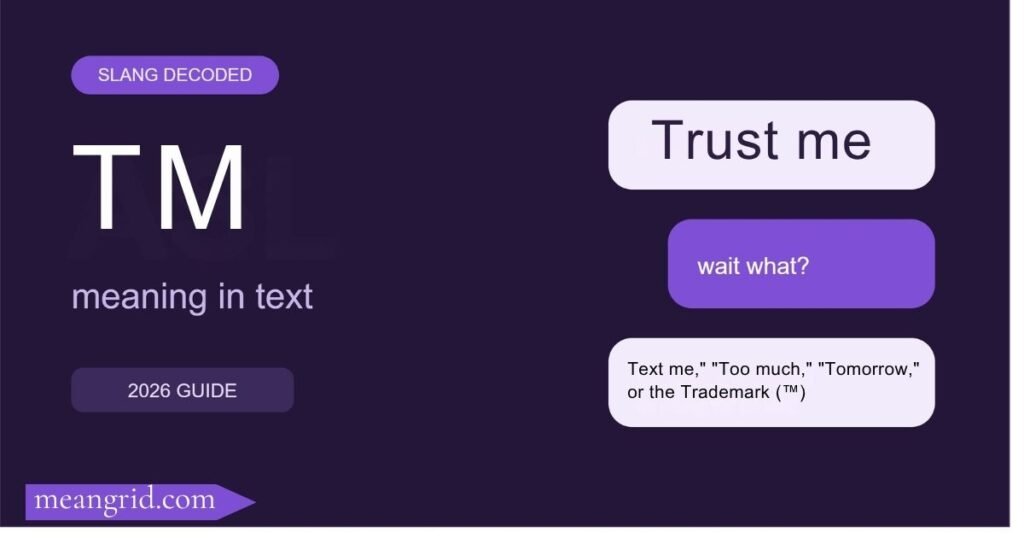 TM Meaning in Text