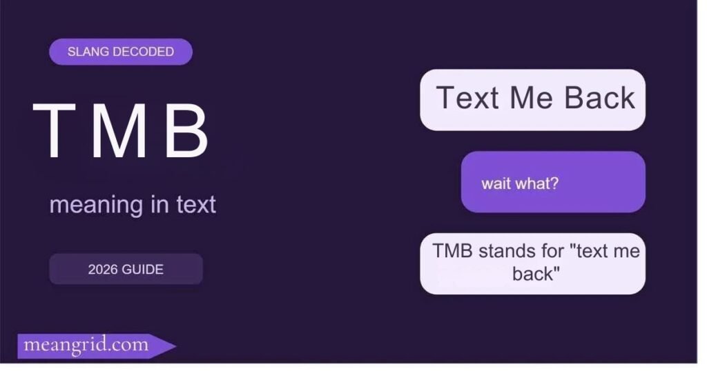 TMB Meaning in Text