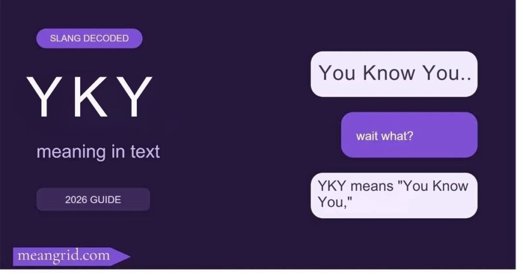 YKY Meaning in Text
