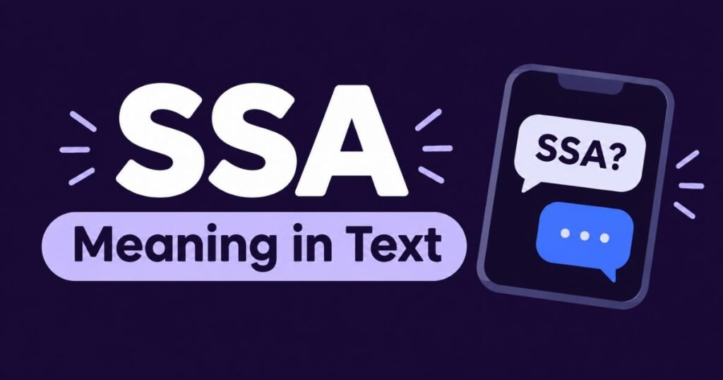 SSA Meaning in Text